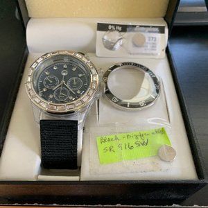 Gossip - Black Bigface Watch